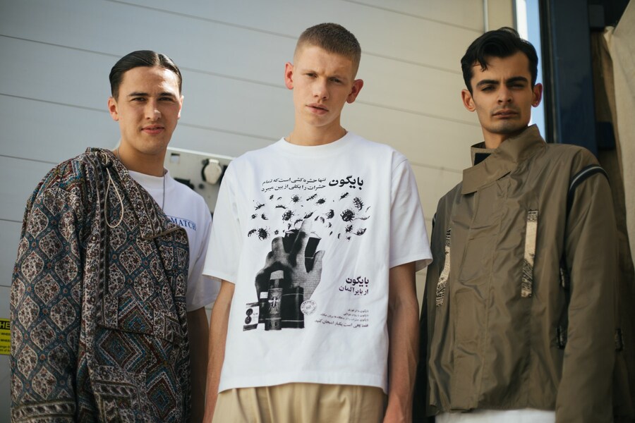 Paria Farzaneh lfwm london graduate fashion week 2