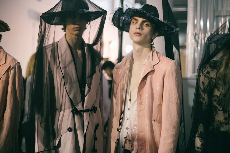 Ann Demeulemeester Menswear SS19 paris fashion week 9