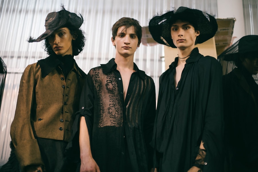 Ann Demeulemeester Menswear SS19 paris fashion week 3