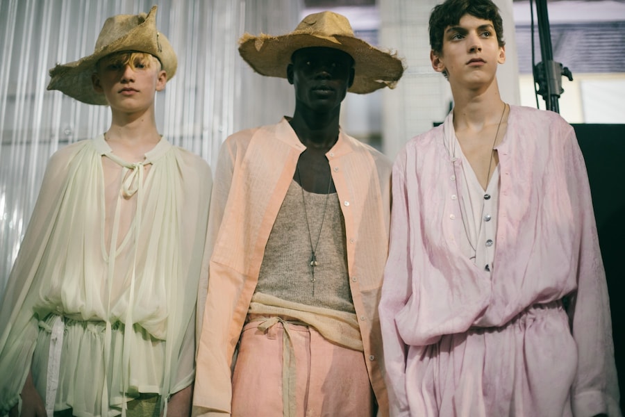 Ann Demeulemeester Menswear SS19 paris fashion week 5