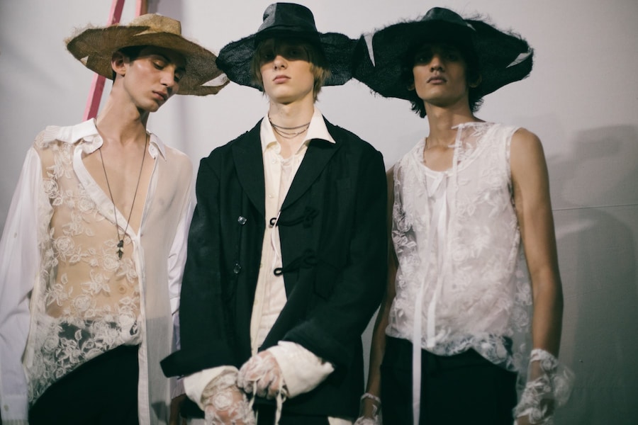 Ann Demeulemeester Menswear SS19 paris fashion week 1