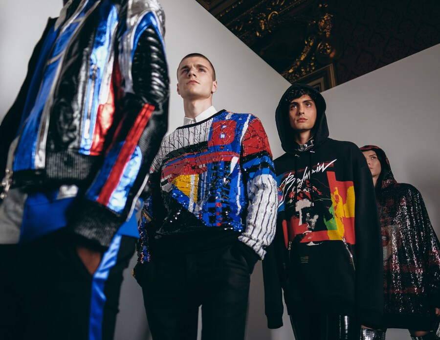 Balmain Menswear SS19 Paris Fashion Week olivier rousteing 12