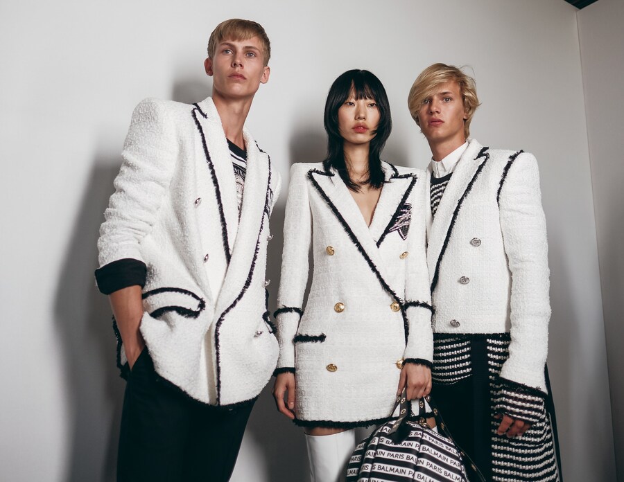 Balmain Menswear SS19 Paris Fashion Week olivier rousteing 19