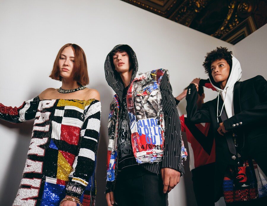 Balmain Menswear SS19 Paris Fashion Week olivier rousteing 24