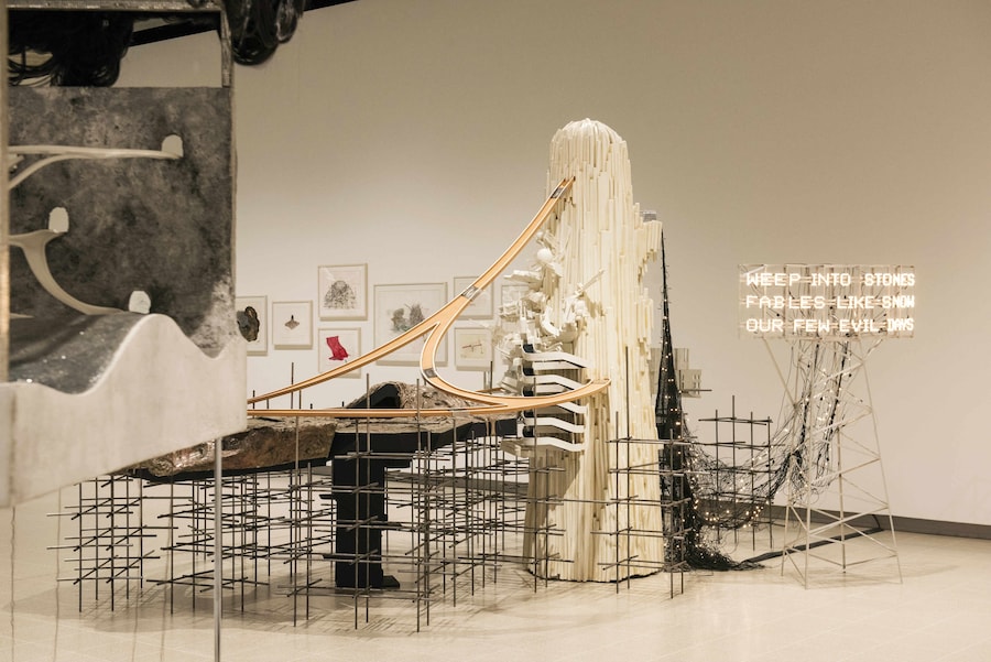07 Installation view of Lee Bul Mon grand r&#233;cit_ 6