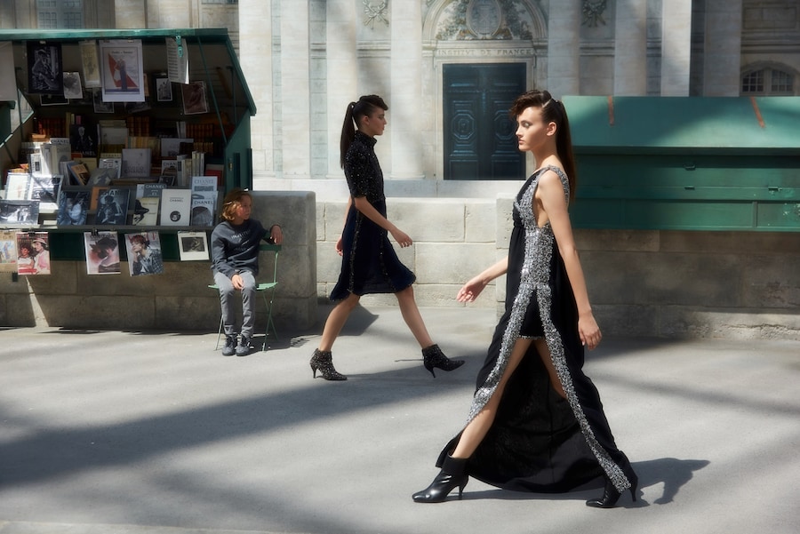 chanel karl Lagergeld haute couture aw18 paris pfw 9