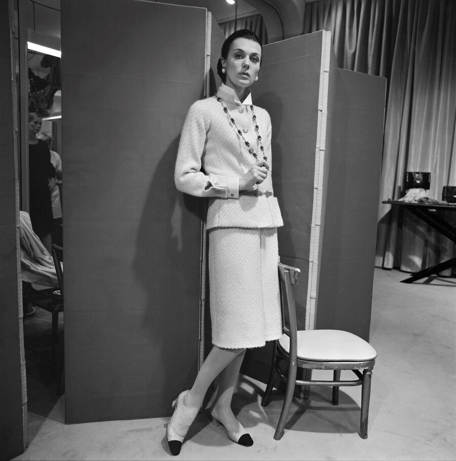 Chris Moore Catwalking exhibition Bowes Museum Chanel 10