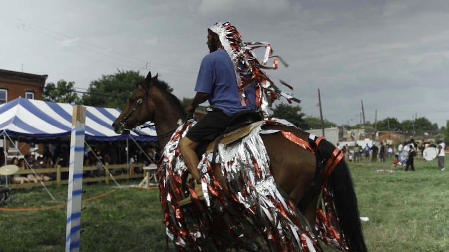 Mohamed Bourouissa, Horse Day (film still), 2014-1 12
