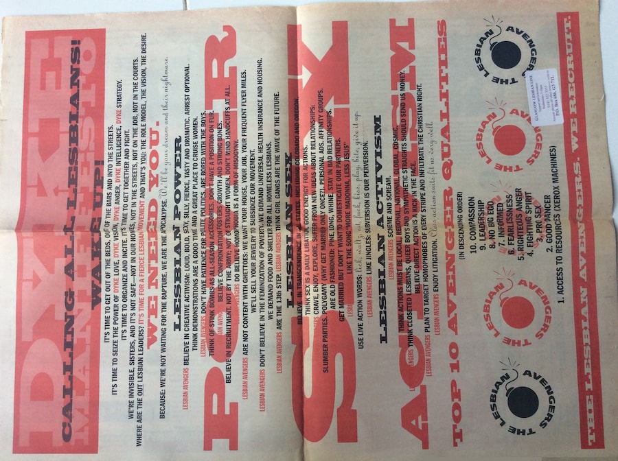 The Lesbian Archive at Glasgow Women’s Library 16