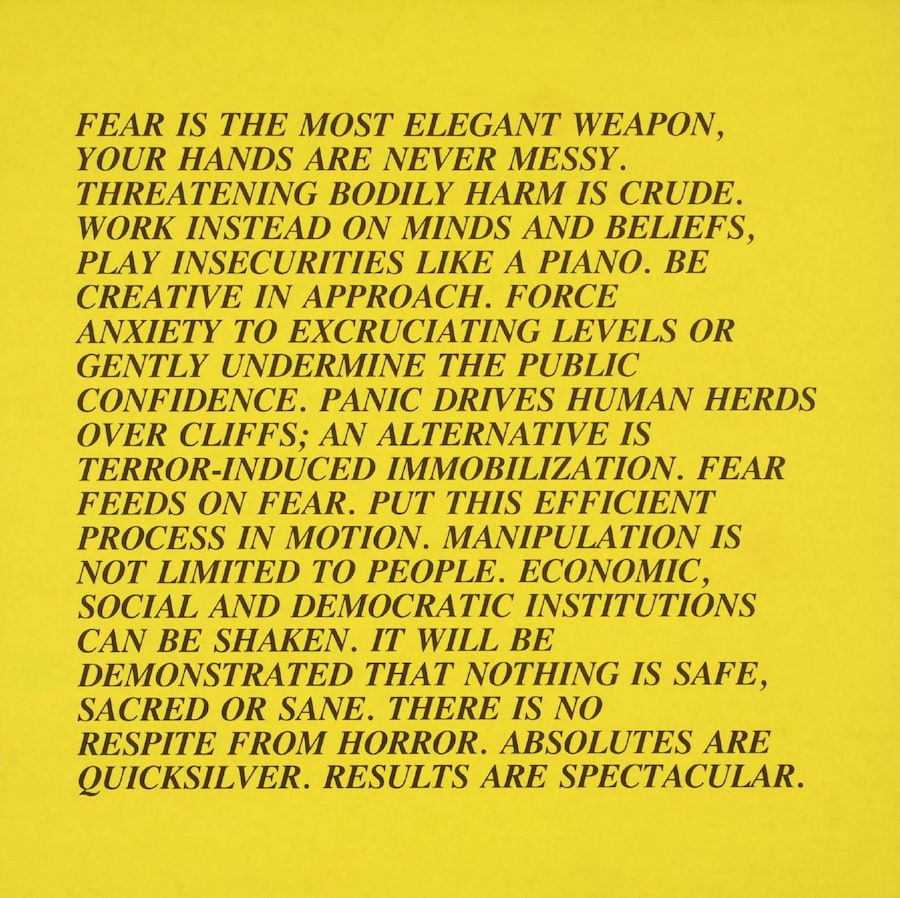 Jenny Holzer (no title) 1979-82 5