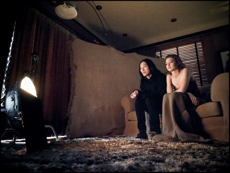 pirelli calendar albert watson gigi hadid alexander wang 4