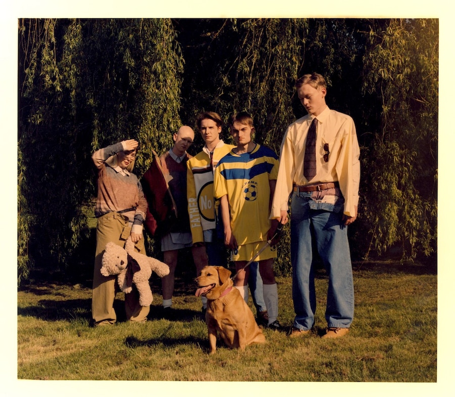 Callum Pidgeon graduate designer young lads young dads lcf 19
