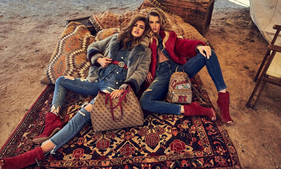 GUESS HANDBAGS &amp; FOOTWEAR FW18 ADV CAMPAIGN IMAGES 29