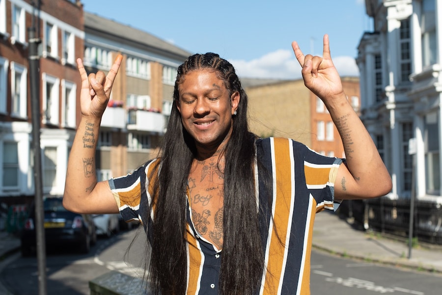 A-list lace hair salon west london, Mykki Blanco 8