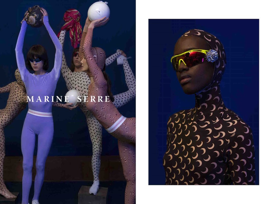 Marine Serre AW18 Campaign 5