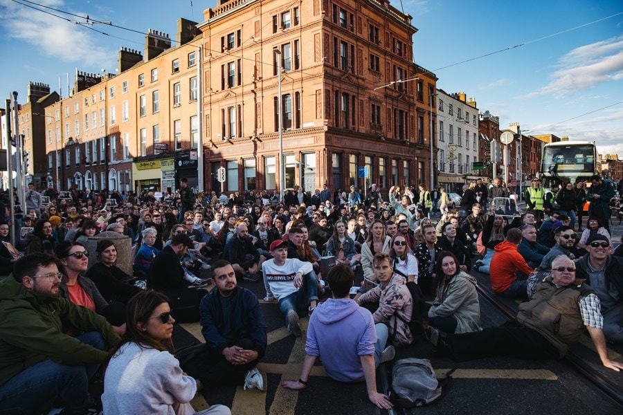 Dublin’s housing protest 16