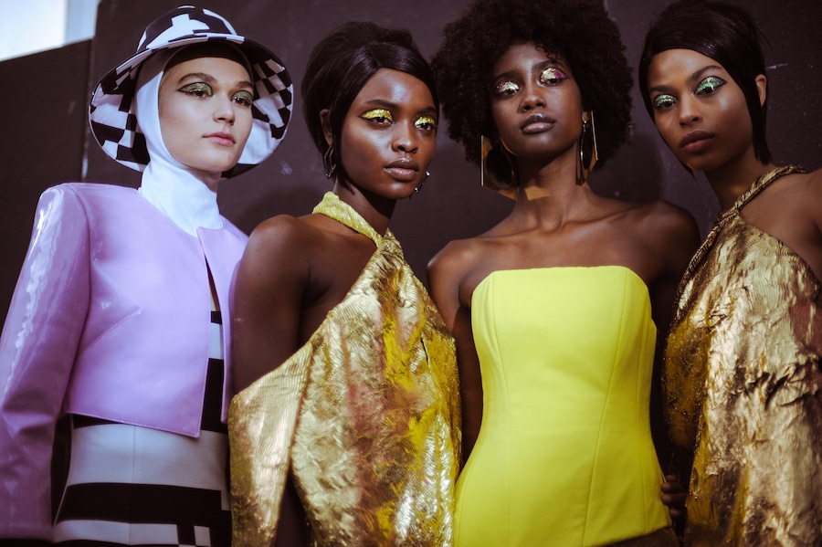 HALPERN SS19 LFW LONDON FASHION WEEK Adwoa Aboah 7
