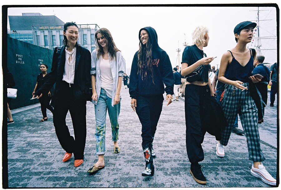 Adesuwa NYFW SS19 street-style Yu Fujiwara 2