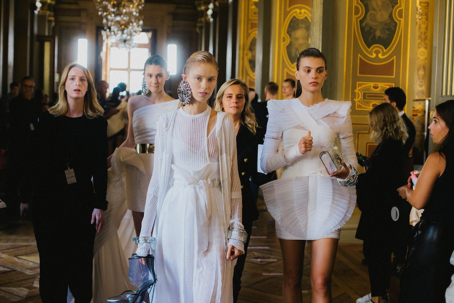 Balmain SS19 olivier rousteing paris pfw fashion week 7