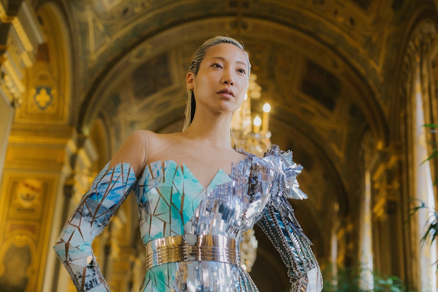 Balmain SS19 olivier rousteing paris pfw fashion week 9