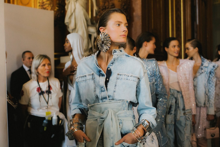Balmain SS19 olivier rousteing paris pfw fashion week 23