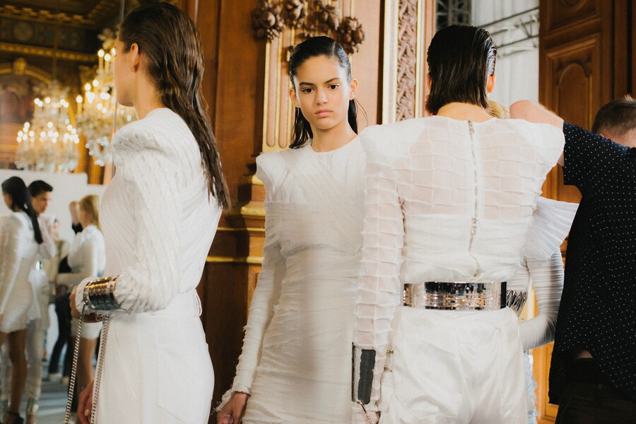 Balmain SS19 olivier rousteing paris pfw fashion week 24