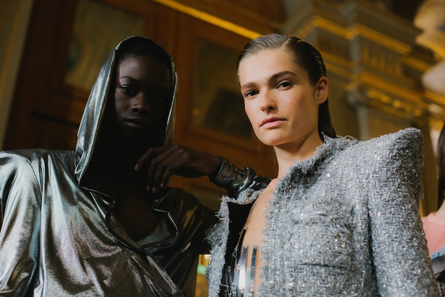 Balmain SS19 olivier rousteing paris pfw fashion week 28