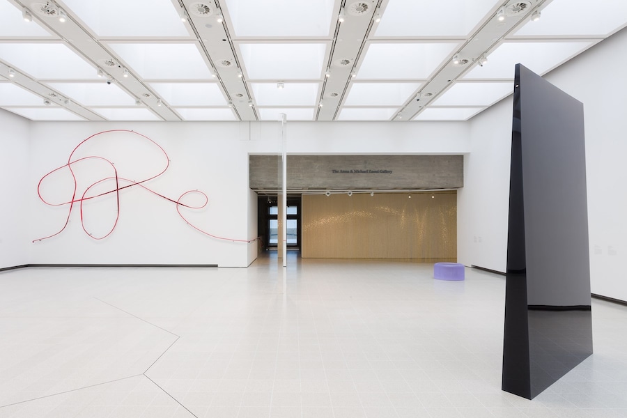 Installation view of Space Shifters at Hayward Gal 7