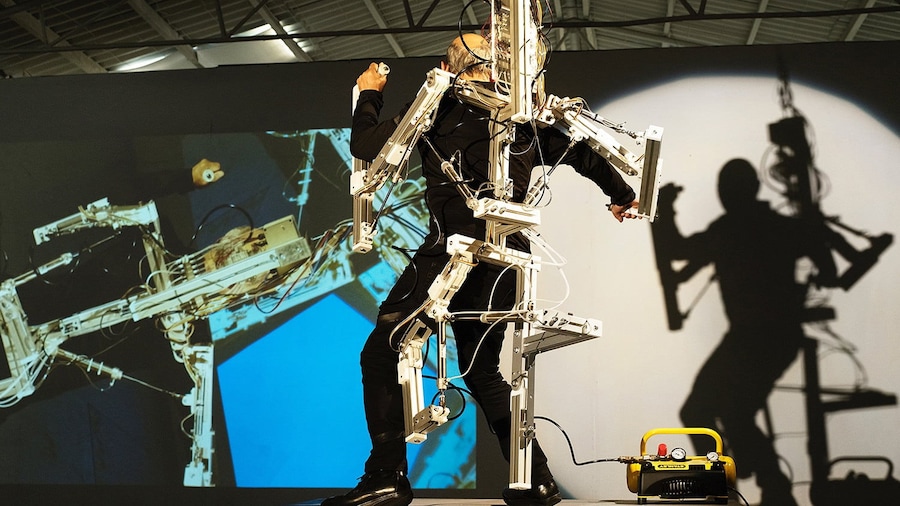 Stelarc Stickman 5