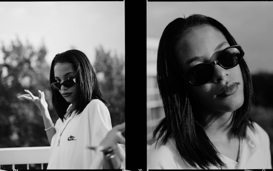 Aaliyah, photographed by Eddie OTCHERE 1