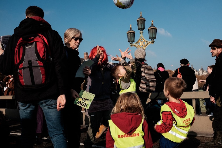 Extinction Rebellion London climate change protest 7