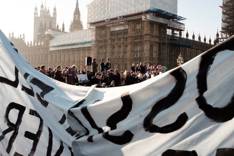 Extinction Rebellion London climate change protest 14