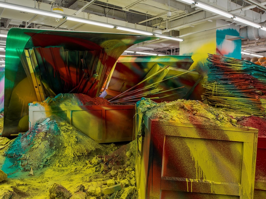 Katharina Grosse Mumbling Mud 2