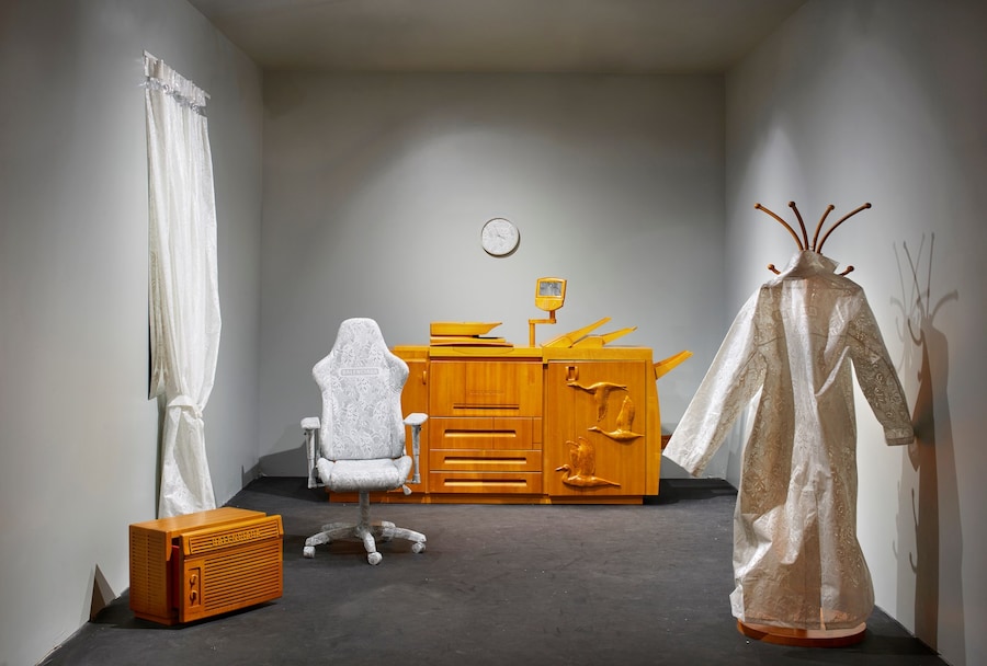 Harry Nuriev Balenciaga office Miami Design Basel 0