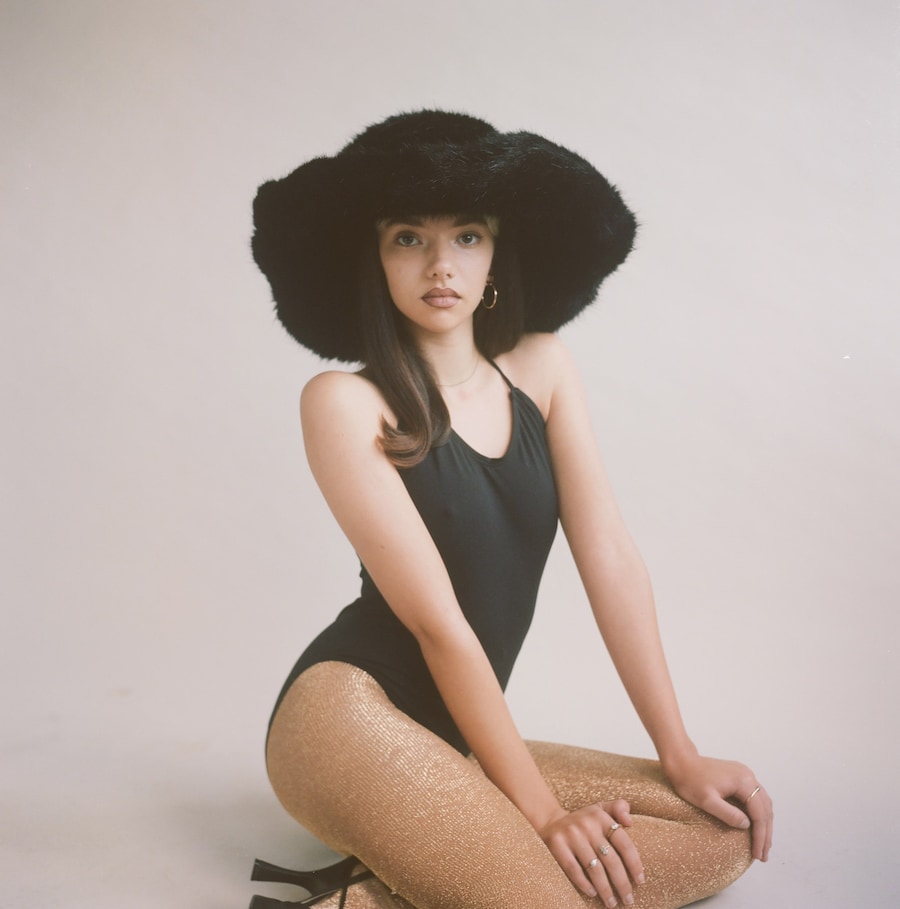 Emma Brewin hat maker faux fur 2