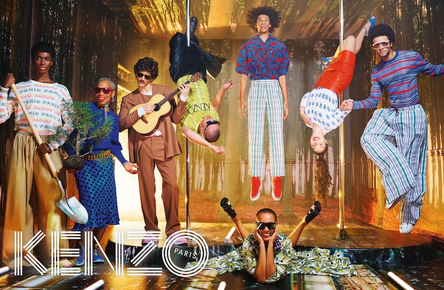 kenzo ss19 campaign david lachapelle humberto leon 0