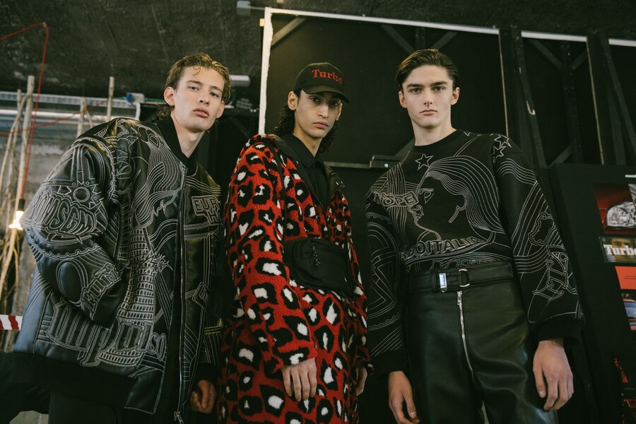 MSGM AW19 Menswear Dazed Backstage 4