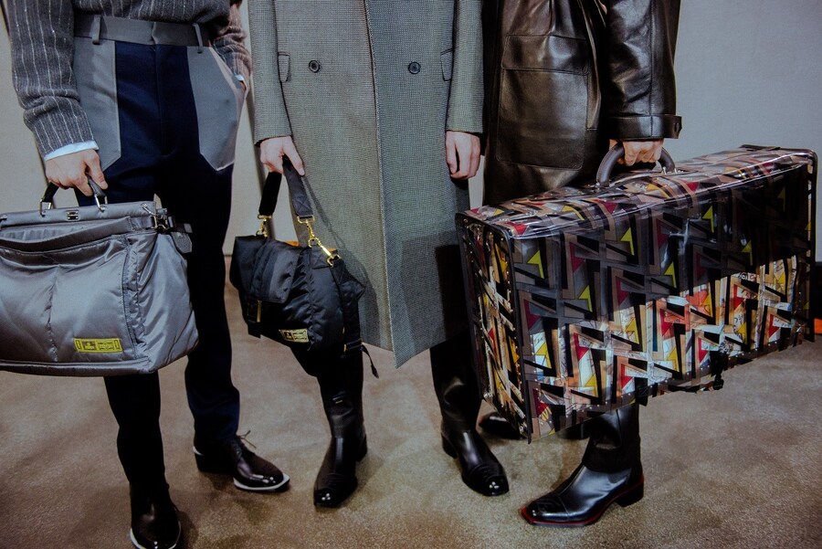Fendi AW19 Menswear Dazed Backstage 23