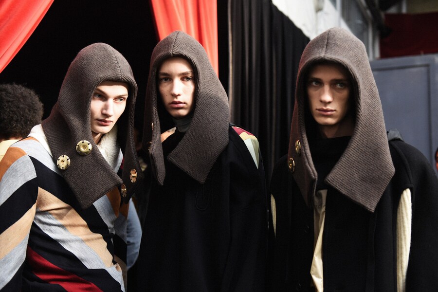 JW Anderson AW19 Menswear Dazed Backstage 8