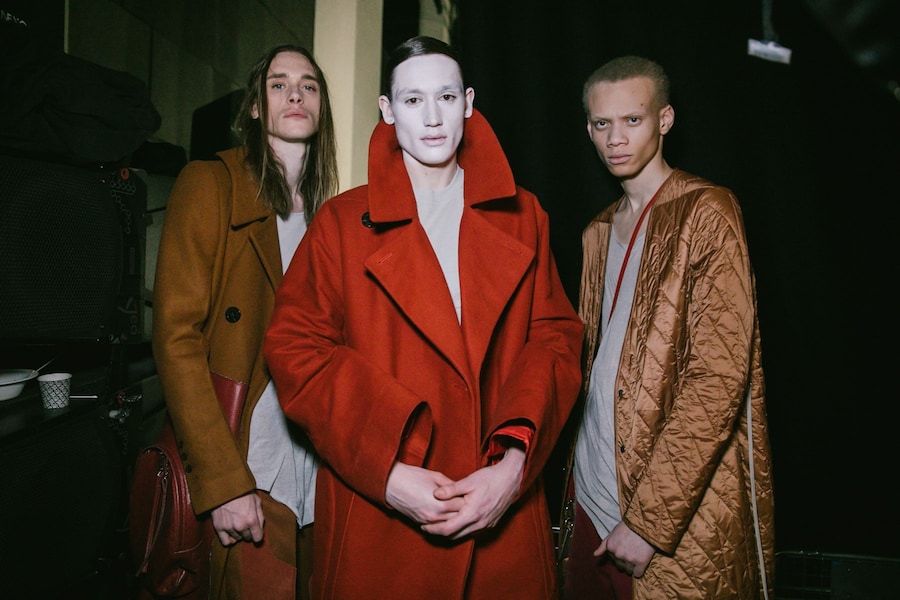 Rick Owens Menswear AW19 Dazed Backstage 17