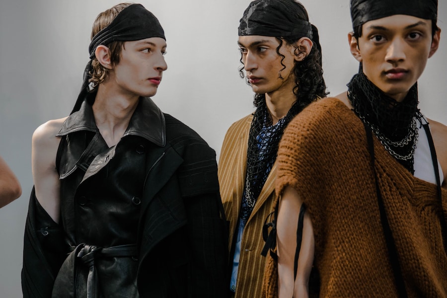Ann Demeulemeester Menswear AW19 Dazed Backstage Paris 15