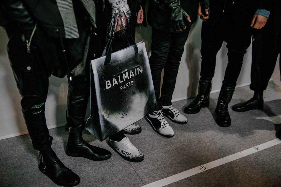 balmain homme aw19 olivier rousteing paris pfw 27