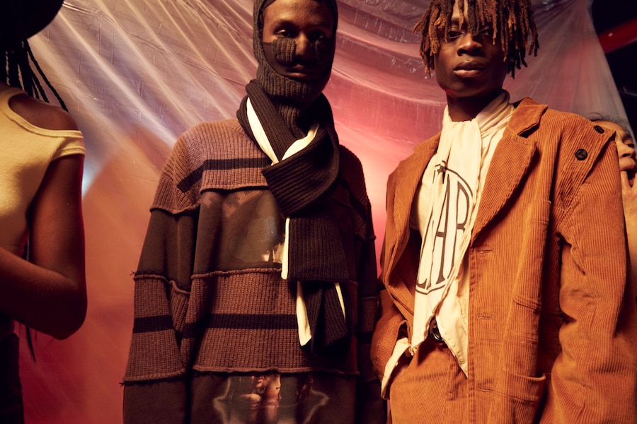 Backstage at Telfar AW19 Dazed Backstage 19