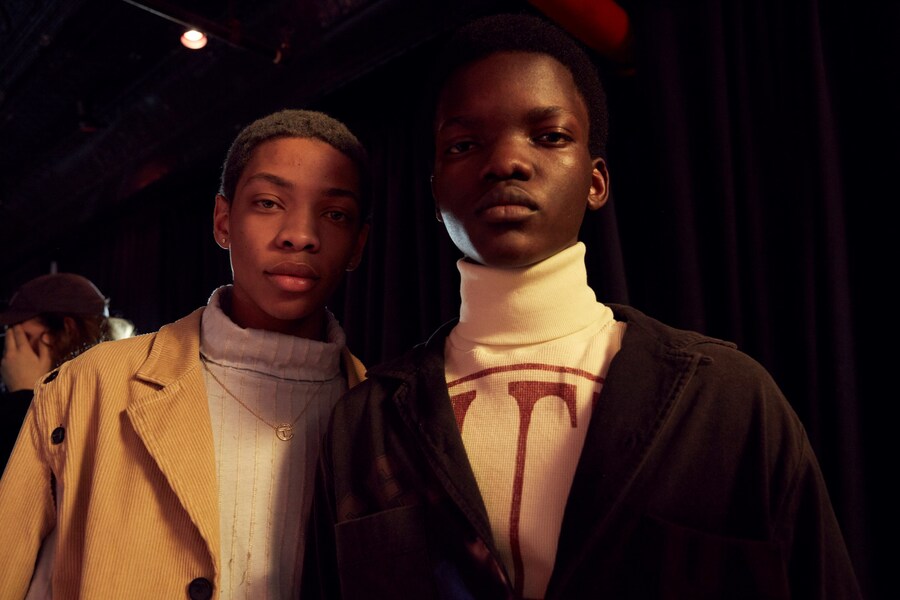 Backstage at Telfar AW19 Dazed Backstage 18