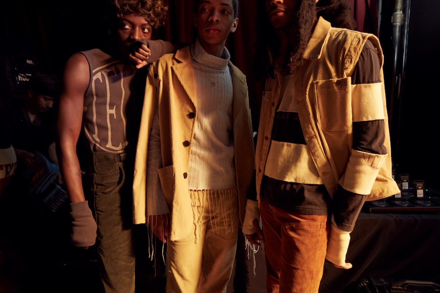 Backstage at Telfar AW19 Dazed Backstage 21