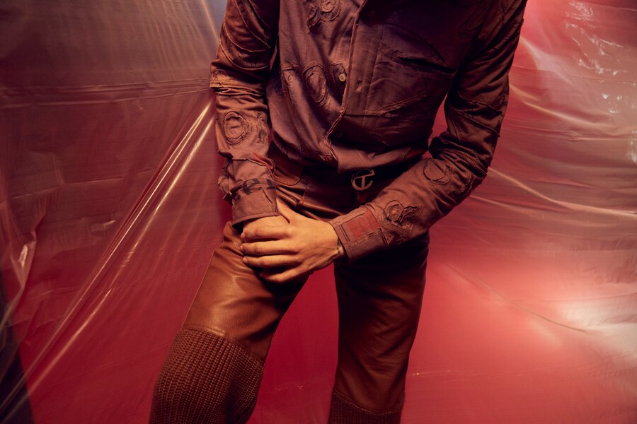 Backstage at Telfar AW19 Dazed Backstage 22