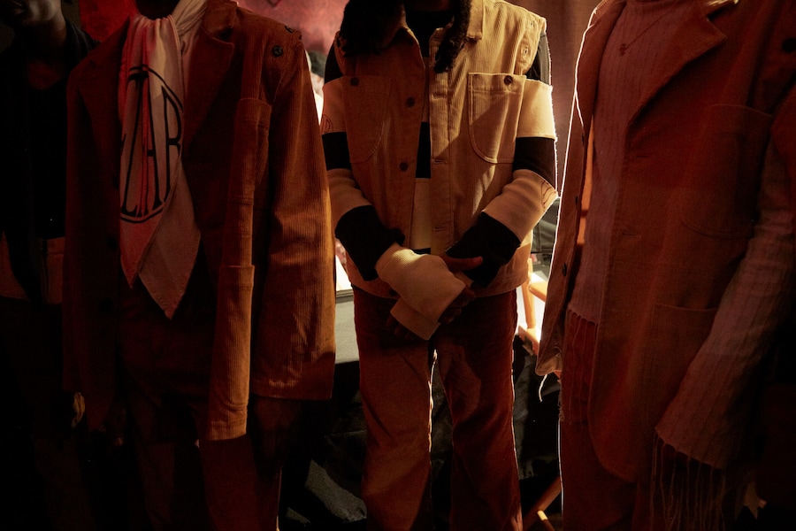 Backstage at Telfar AW19 Dazed Backstage 26