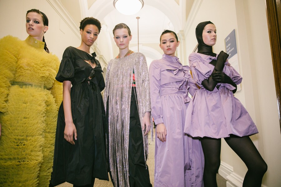 molly goddard aw19 london lfw fashion week 17