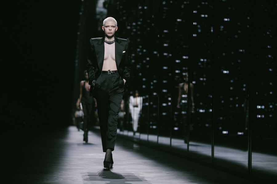 Yves Saint Laurent AW19 PFW Paris Fashion Week 3