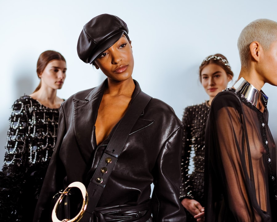 balmain olivier rousteing aw19 pfw paris fashion week 11